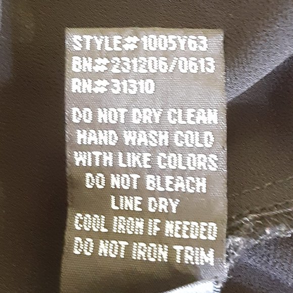 A. Byer Embellished Long Sleeve Top - Picture 6 of 6